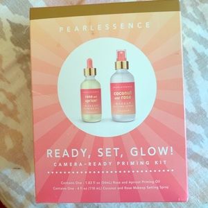Pearlessence ready set glow prep and prime set